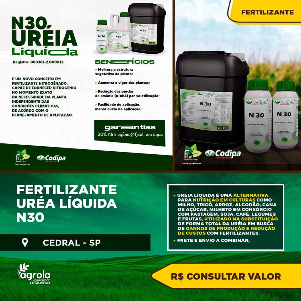 Adubação Líquida via solo e foliar 