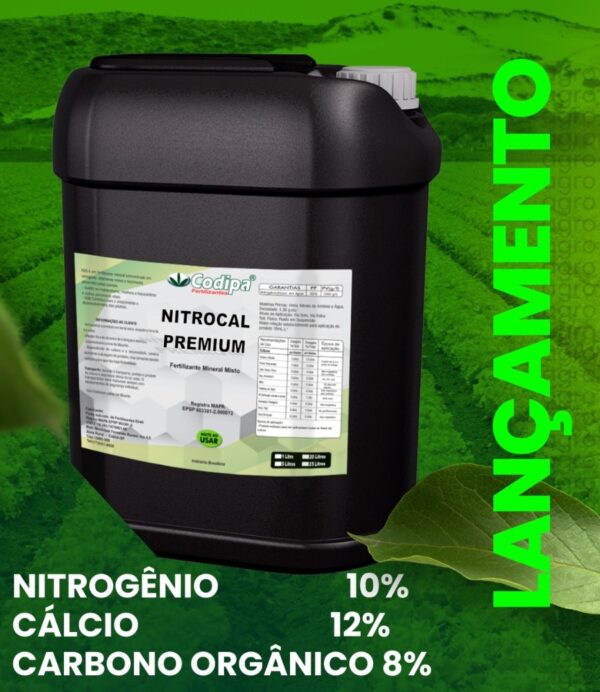 Você está visualizando atualmente Nitro CAL – Nitrogênio 10% Cálcio 12% Carbono Orgânico 8%