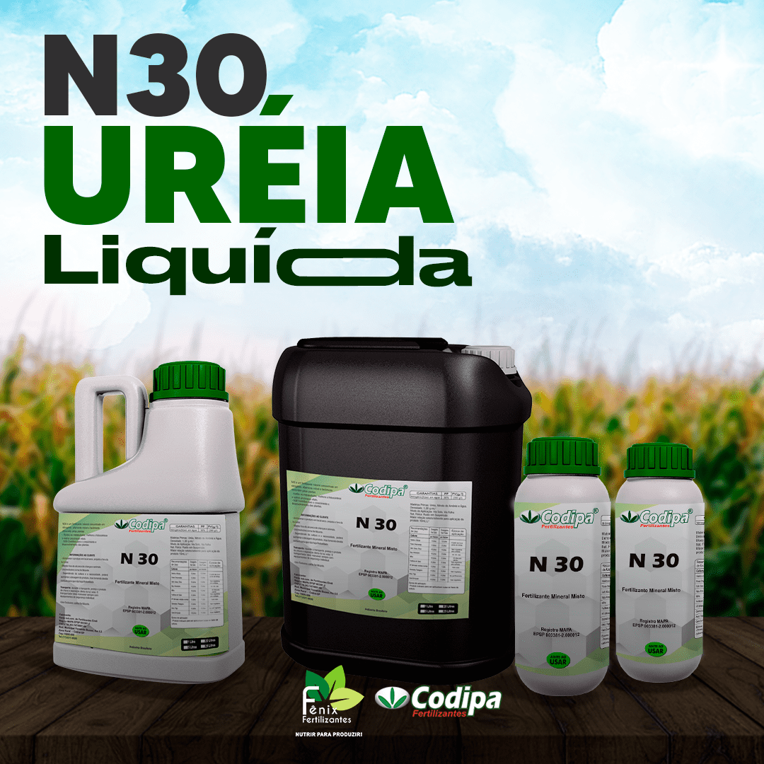 URÉIA LÍQUIDA N30-00-00 : Nutrição Rápida e Eficiente